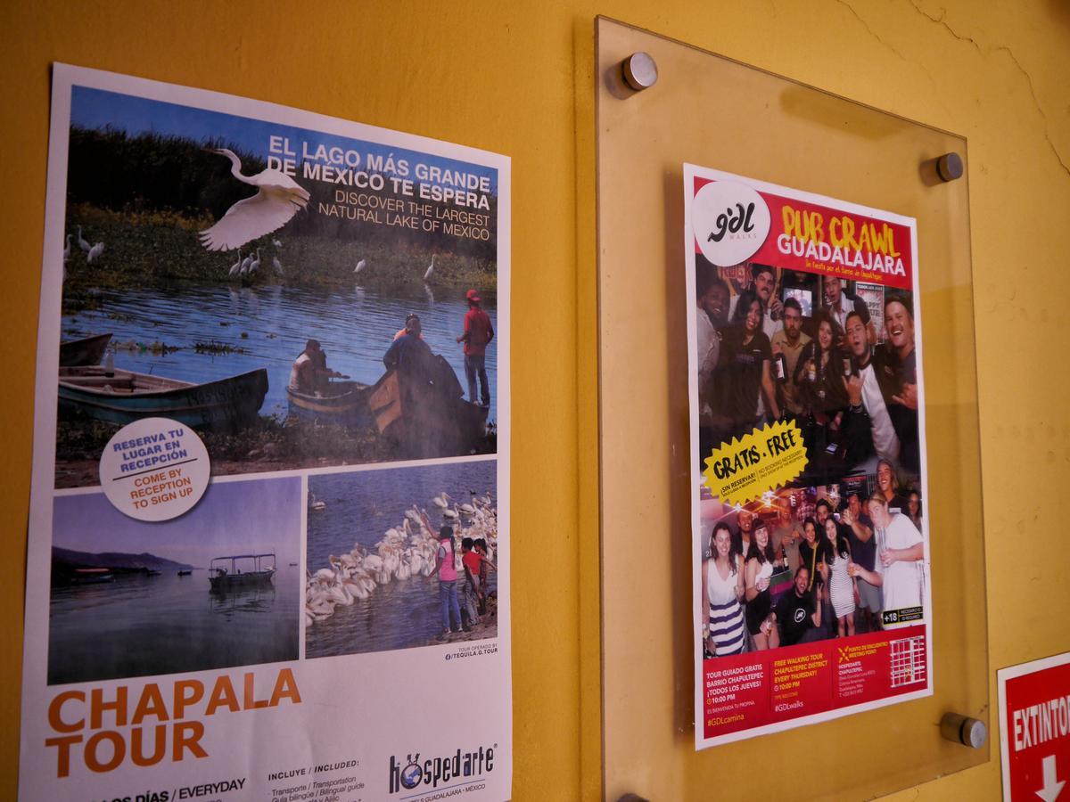 Hostel Hospedarte Chapultepec Гвадалахара Экстерьер фото